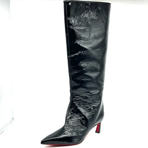 Christian Louboutin CONDOROCOMBO BOTTA 55 Tall Knee High Boots Heels